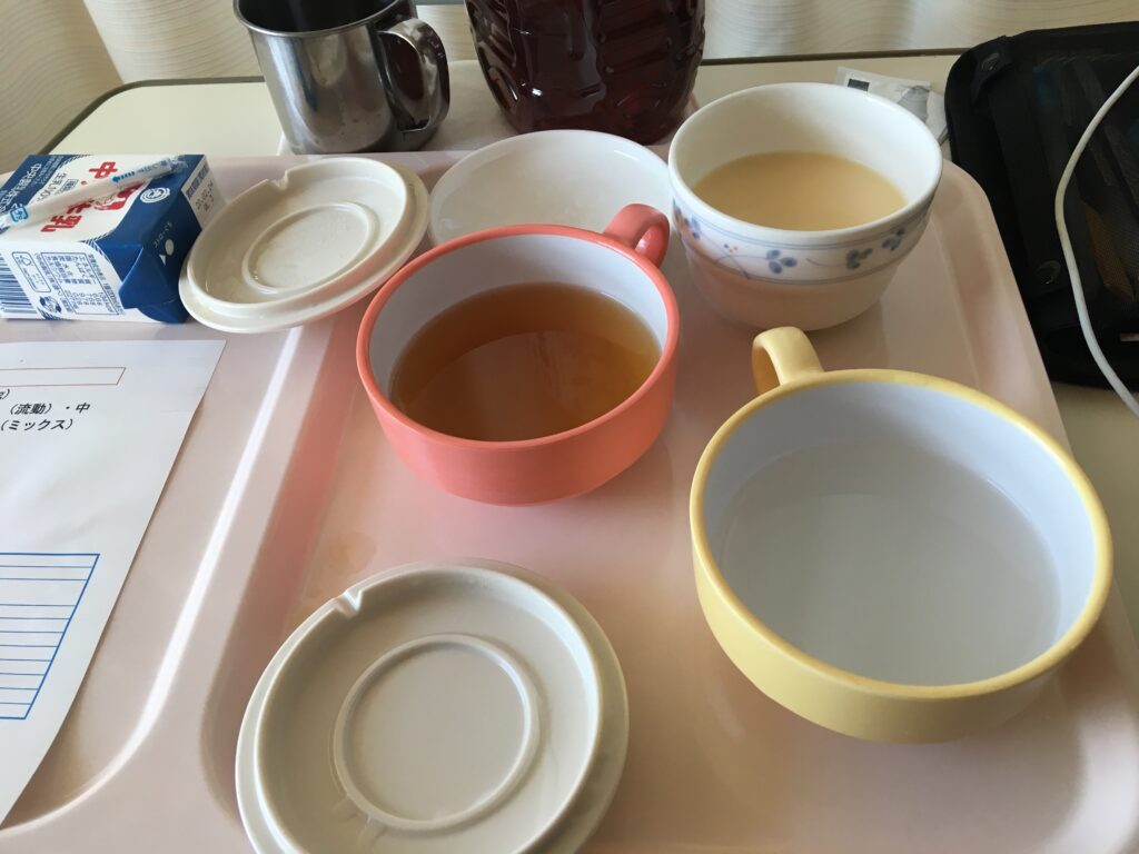 大腸憩室炎での入院時の流動食